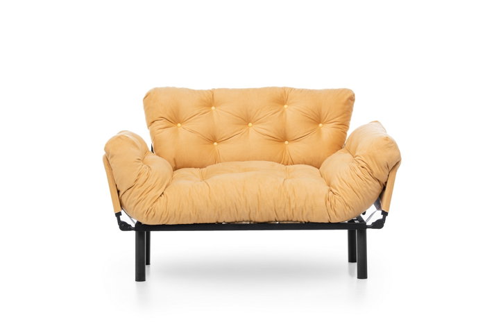 Atelier Del Sofa Nitta - Sofá-Cama de 2 Plazas Mostaza Atelier Del Sofa Nitta - Sofá-Cama de 2 Plazas Mostaza